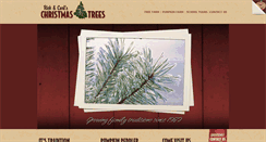 Desktop Screenshot of bowlinggreenchristmastrees.com